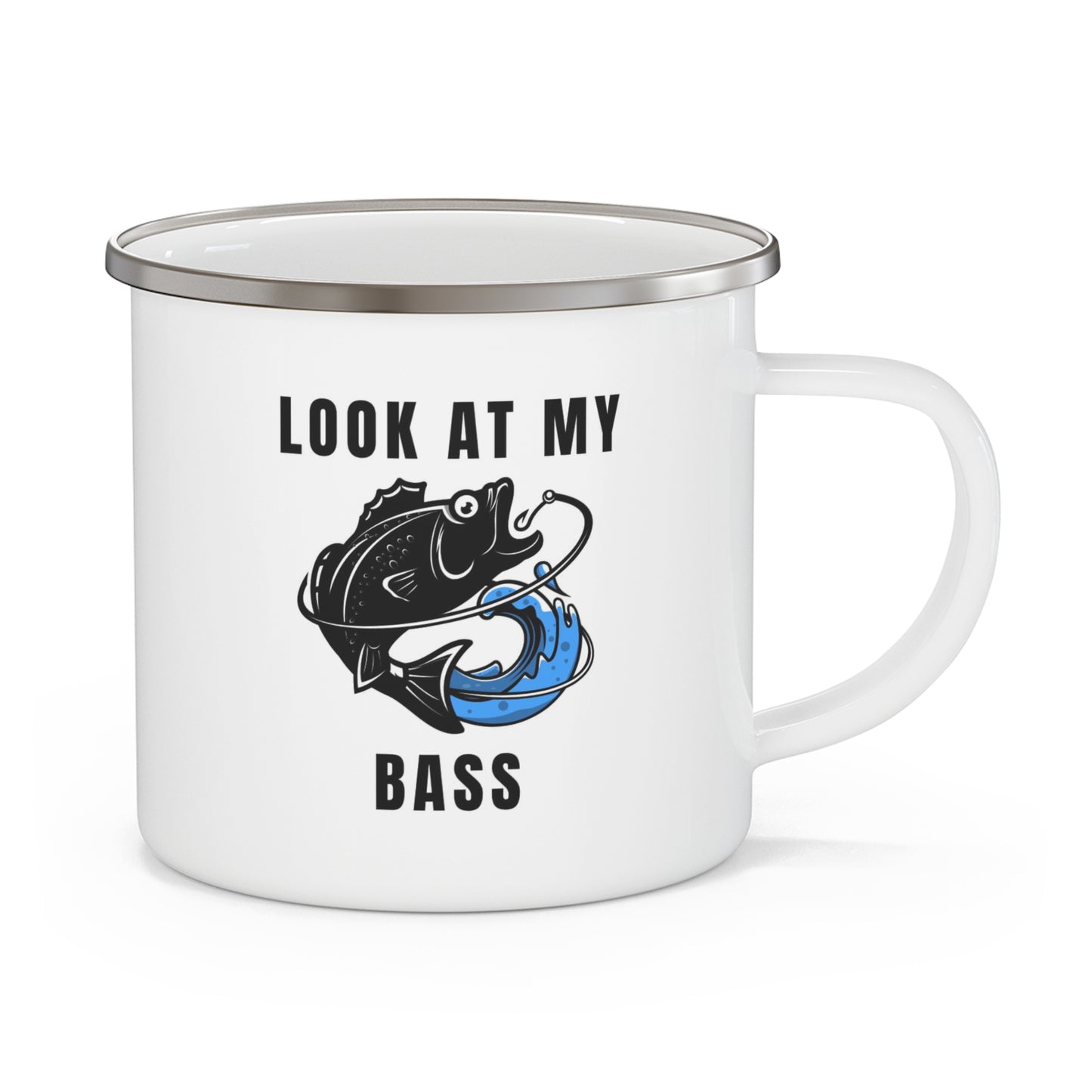 LOOK AT MY BASS - Camping Mug